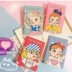 Hàn quốc ulzzang phim hoạt hình dễ thương in mềm chị pu gói tài liệu hộ chiếu gói sinh viên đa chức năng ví thẻ gói