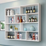 Винный шкаф вино висящий настенный ресторан ресторан ресторан ресторан ресторан ресторан на стене Простая красная винная стойка