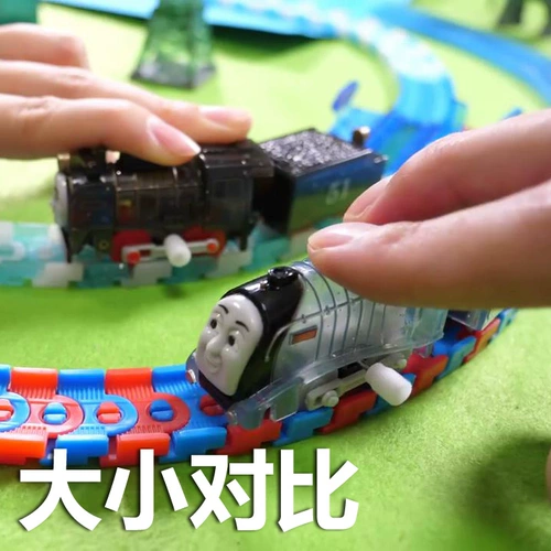 Takara tomy, японский заводной поезд, блестящая рождественская игрушка, капсульная игрушка