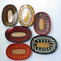 Goron Bia Wayuu Woven Handicraft Pop -стиль деревянная тарелка