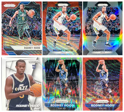 [IR] Звездная карта NBA Panini Rodni Hood Hood Limited Refracting Card