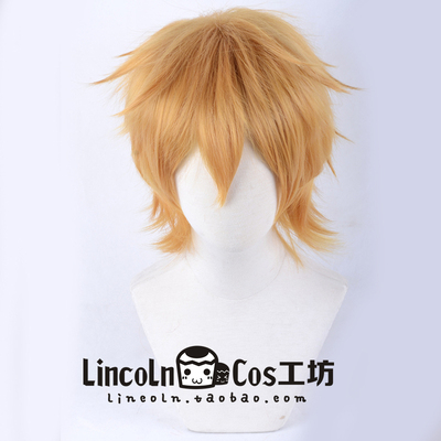 taobao agent LINCOLN Golden cosplay wig Vocaloid mirror sounds/younger brother