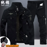 Хлопок зимой плюс тактическое тактическое платье пенсионного платья