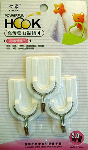 YH Easy -hang Melon Blete Door, крюк, творческий сильная липкая нагрузка на крючок -Связанный настенный крючок