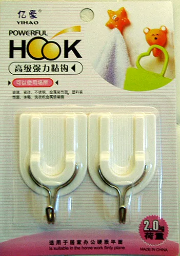 YH Easy -hang Melon Blete Door, крюк, творческий сильная липкая нагрузка на крючок -Связанный настенный крючок