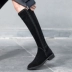 Mùa thu và mùa đông bằng phẳng với bốt cao đế bệt đế bằng dài - Giày ống giày boot nữ cao cấp Giày ống