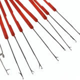 Крючок для вязания, аксессуар ручной работы, аксессуары, бусины, браслет из грецкого ореха, тройник