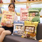 Ниблер, подушка, милая кукла, плюшевая игрушка, котенок, единорог, подарок на день рождения