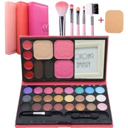 Biểu diễn sân khấu biểu diễn Trẻ em ngày Multicolor Eyeshadow Palette Beginner Hoàn thành Set Set Hộp trang điểm