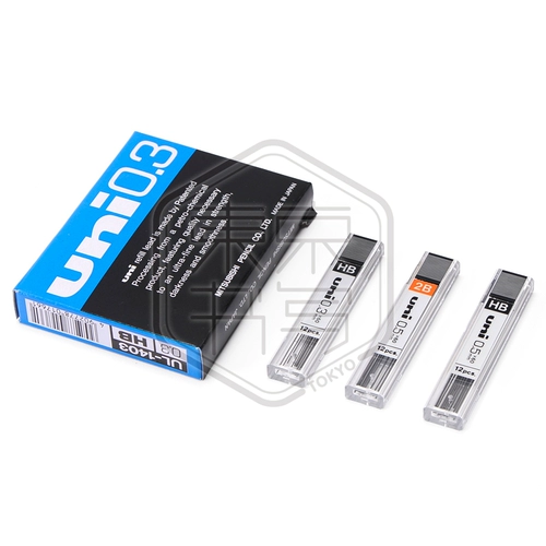 Токио написать Японию Uni Mitsubishi UL1403/05/07 Auto Pen Pen Core HB/2B/2H нелегко сломать свинец