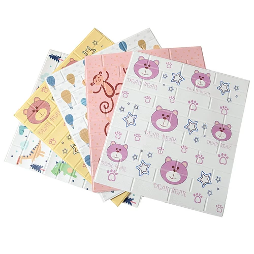 Детская лента для домашнего использования, поролоновый защитный настенный коврик, защитная сумка для кровати, защита от столкновений