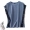 Thời trang đơn giản ren khâu vòng cổ với vai tay áo lụa lụa T-Shirt màu xanh áo sơ mi mỏng phụ nữ áo phông nữ cao cấp