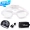 Kính bơi bơi HD cận thị chống nước chống sương mù kính bơi nam và nữ khung gương lớn mạ với nút tai đeo kính để gửi mũ - Goggles