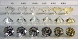 Алмаз, бриллиантовое натуральное обручальное кольцо, с сертификатом GIA, 1 карат, Triple X