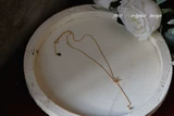 Оригинальное изысканное натуральное ожерелье из жемчуга, 14 карат
