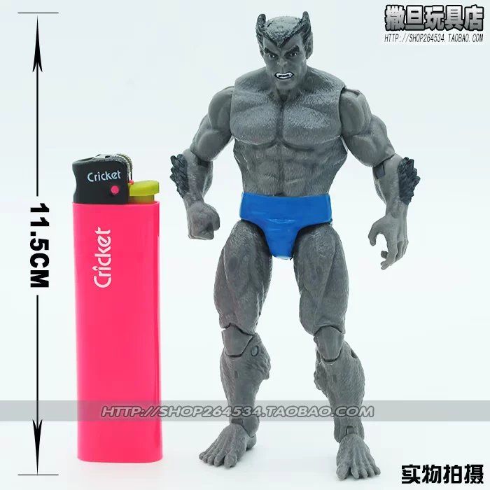 [Сатана игрушка] Американская серия комикс героев MU серия 3.75 дюйма Х-предупреждение зверь серый вариант