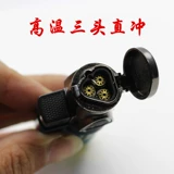 609-3 Мощные трехголовые/сварные пистолетные сварки легче/прямой фиксированный огонь/личность творческий ветрозащитный и надувной легкий