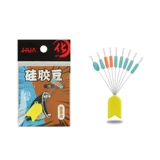 Рыбалка Hua Новые продукты Shao Xinyin Рыбалка Небольшие аксессуары не раны Линия 5+2+1+1 Цветная силиконовая космическая фасоль