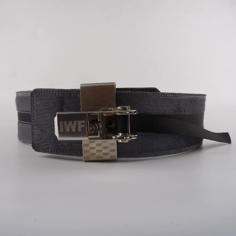 Leather heavy mechanical belt, protective gear for training