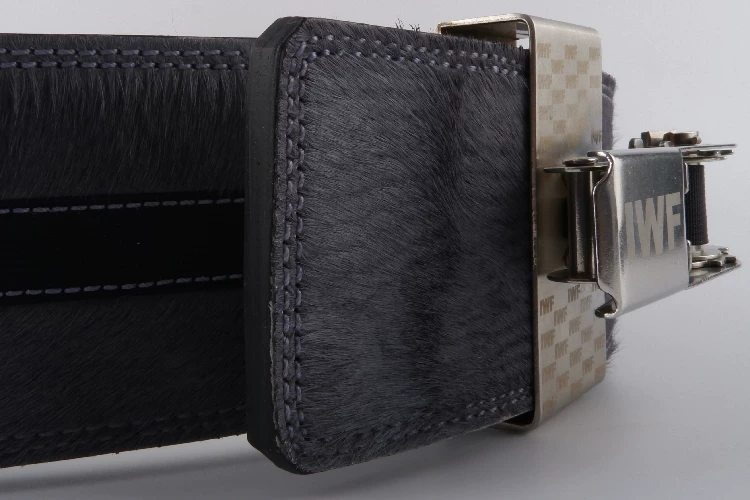 Leather heavy mechanical belt, protective gear for training