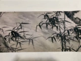Xia Yanqi Австралийский Qingfeng Tu Ink Free Handhand Bamboo Каменный ландшафт карта национальная картина Длинные рулоны бумажной шелковой ткани микро -сплайская копия