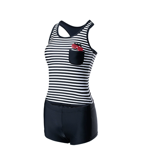 浩沙 Раздельный купальник, комплект для школьников для плавания, 2 предмета