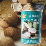 Золотая медаль Gundam 400 мл Gundam Kos Zhentians Bar Make Coconut Milk Gold Coconut Sashimi Sashimi