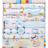 Bộ quần áo sơ sinh cotton 2018 cho bé bộ quà tặng Daquan xuân hạ thu đông 0 mùa đông 3 tháng set quà sơ sinh đẹp