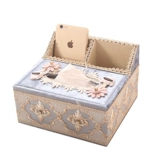 Универсальная ткань, косметическая коробка для хранения, настольные салфетки, пульт, европейский стиль