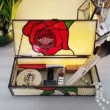 Глянцевая брендовая система хранения ручной работы, коробочка для хранения для гостиной, ретро украшение, сделано на заказ, подарок на день рождения