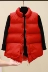 Đứng cổ áo vest Hàn Quốc thời trang mới không tay áo ngắn hoang dã thường lớn túi bông ấm bông vest áo khoác da nữ Áo vest