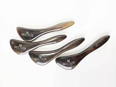 Ароматерапия Пылезащитный чехол 各种原装配件法国雅歌丹黑水牛角刮痧板美容棒通身体经络授权老店