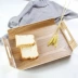 Ash khay hình chữ nhật kinh doanh bữa ăn trưng bày bằng gỗ bánh bánh phụ món ăn đón nhận theo yêu cầu Khay gỗ