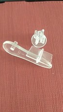 Аксессуары для тканевых штор 柔纱帘窗帘配件透明塑料封口普通柔纱帘封口下封口柔纱帘下封口