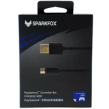 Santa Fox Original PS4 Ручка с помощью данных зарядки кабеля Data Slim Pro USB Кабель подключения 4 метра