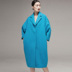 [Giải phóng mặt bằng] Qiao Yi thanh lịch retro dài len văn học màu đi lại, áo c363045 áo khoác adidas nữ Trung bình và dài Coat