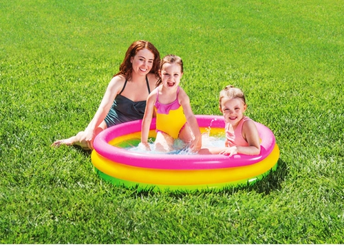 Intex, надувная ванна для младенца, морской бассейн с шариками