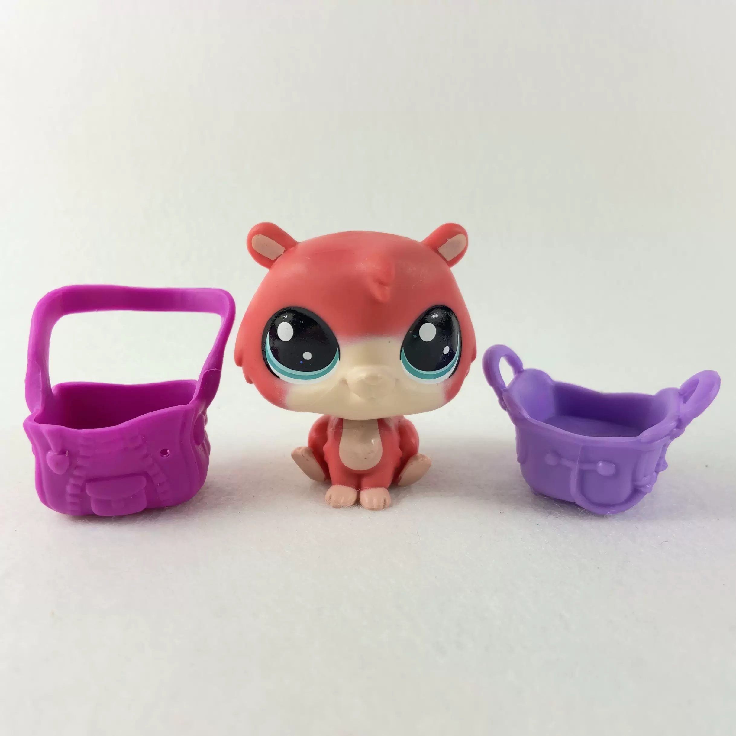 Мультяшная игрушка с животными, ручка, минифигурка, питомец