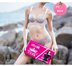 Ai Ke Jinni đồ lót đích thực 038 mẫu tập hợp không có vòng điều chỉnh áo ngực Ai bikini mùa hè mỏng áo ngực cúp ngang Bikini