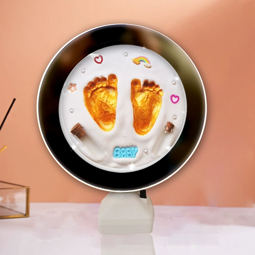 Детские отпечатки рук и ног, чернильная подушечка, отпечаток рук, детский сувенир для новорожденных, подарок на день рождения