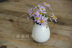 {康康 时} Bình treo màu trắng tinh khiết hình quả trứng với dây gai bằng gốm zakka - Vase / Bồn hoa & Kệ chậu cây cảnh bằng gốm sứ Vase / Bồn hoa & Kệ