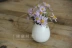 {康康 时} Bình treo màu trắng tinh khiết hình quả trứng với dây gai bằng gốm zakka - Vase / Bồn hoa & Kệ Vase / Bồn hoa & Kệ