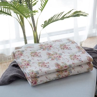 American mục vụ chần rửa điều hòa không khí là bông độn giường trải tấm cotton mùa hè mát tờ drap giường mát lạnh