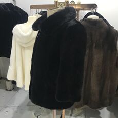 Мех/искусственный мех 高端定制儿童貂皮大衣整貂男童款中长款水貂毛皮草外套