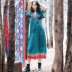 Trang phục mới của người Thổ Nhĩ Kỳ quần áo phụ nữ dân tộc Tân Cương Thanh Hải Hồ Vân Nam Lệ Giang váy du lịch ảnh váy dài - Váy dài