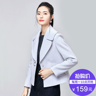 [Giải phóng mặt bằng giá 159 nhân dân tệ] mùa thu và mùa đông ngắn tay dài áo len của phụ nữ áo len áo len Hàn Quốc phiên bản mẫu áo khoác nữ đẹp