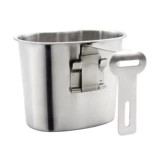 Sansui, портативная посуда из нержавеющей стали, ланч-бокс для путешествий со стаканом