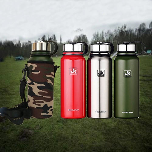 Стакан для домашнего использования, термос из нержавеющей стали, вакуумный вместительный и большой чайник, защита от ожогов