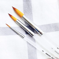 Нейлоновая акварель, кисть, натуральный карандаш для губ, матовая ручка