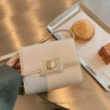 Сливочная сумка через плечо, небольшая небольшая сумка